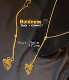 STYLEnCONNECT: Boldness Jewelry – 42' Rope Necklace