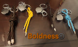 QRconnect  Wrist and Knot Rope Keychain.