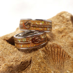 Casual - Boldness MARRIAGE Stainless Steel Ring Band for Her.