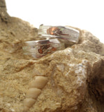 Classic Boldness MARRIAGE - Hand Crafted Design on a .925 Silver Ring "Snow White"