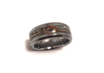 Boldness MARRIAGE -Exotic Tungsten Ring for Her "frozen"