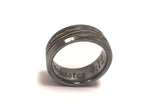 Boldness MARRIAGE -Exotic Tungsten Ring for Her "frozen"