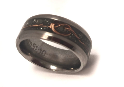 Boldness TEEN BOY - Exotic Titanium Ring