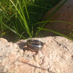 Boldness - Personalize, Exotic SINGLE ADULT, Tungsten Ring Band for Him.