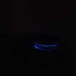 Boldness - Personalize, Exotic SINGLE ADULT, Tungsten Ring Band for Him.