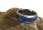 Boldness - Personalize, Exotic SINGLE ADULT, Tungsten Ring Band for Him.