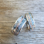 Casual - Boldness TEEN GIRL Stainless Steel Ring "Elegant Blue"