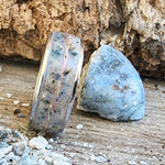 Casual - Boldness TEEN GIRL Stainless Steel Ring "Elegant Blue"