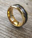 Classic- Boldness Gold Plated Hand Made MARRIAGE Design "Gold Black" For Him.