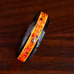 Boldness SINGLE ADULT - Exotic Black Ceramic Ring " Just Wild "