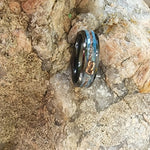 Boldness TEEN GIRL - Exotic Black Ceramic Ring " Dream BIG "