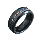 Boldness SINGLE ADULT - Exotic Black Ceramic Ring " Dream BIG "
