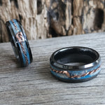 Boldness SINGLE ADULT - Exotic Black Ceramic Ring " Dream BIG "