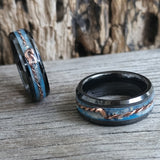 Boldness SINGLE ADULT - Exotic Black Ceramic Ring " Dream BIG "
