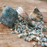 Casual - Boldness TEEN GIRL Stainless Steel Ring "Elegant Blue"