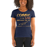 COMMITMENT - Ladies short sleeve t-shirt