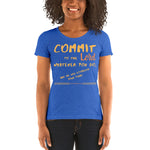 COMMITMENT - Ladies short sleeve t-shirt