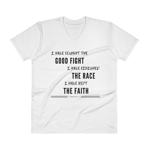 COMMITMENT -Men's  V-Neck T-Shirt