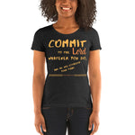 COMMITMENT - Ladies short sleeve t-shirt